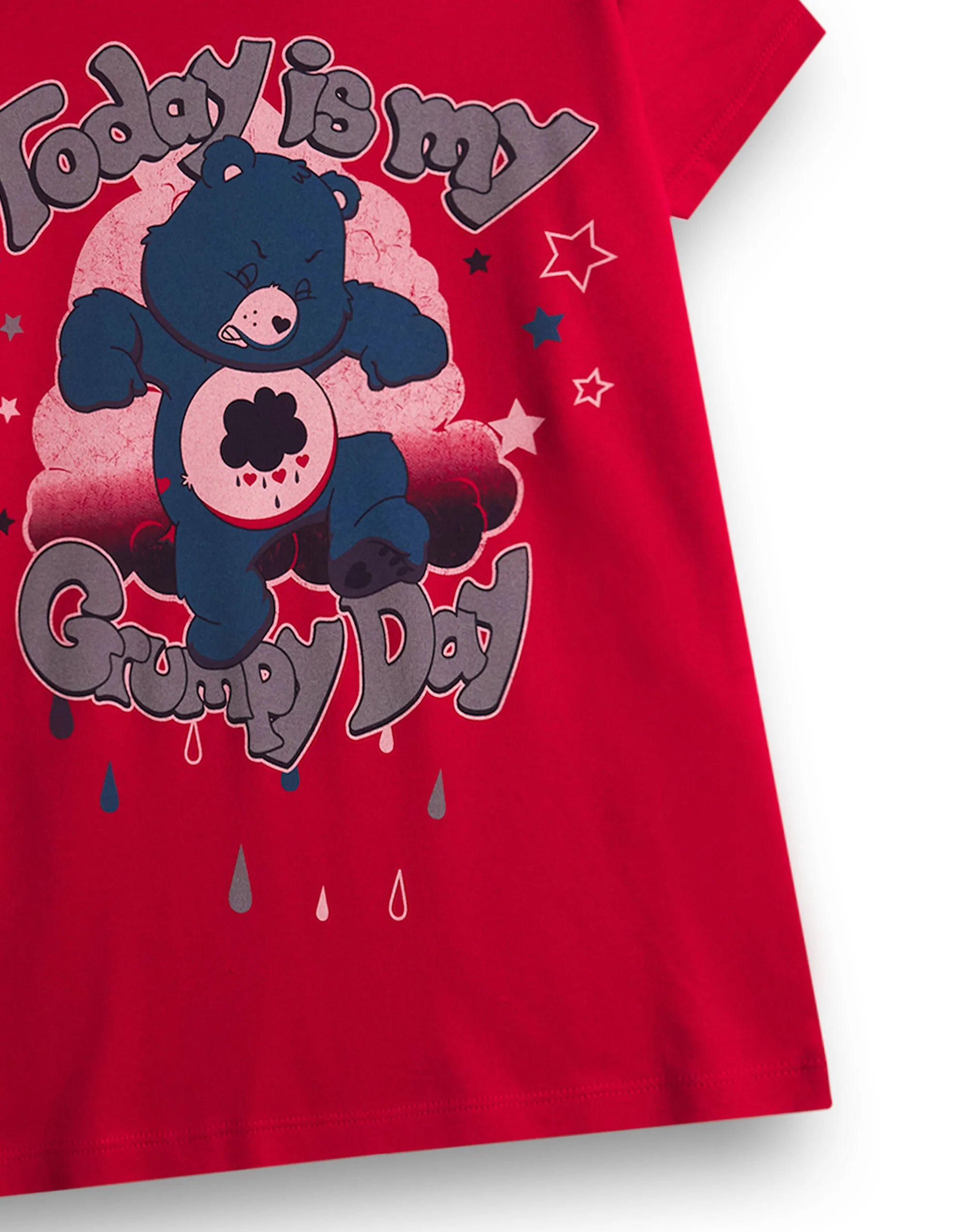 Care Bears Womens Red Short Sleeved T-Shirt