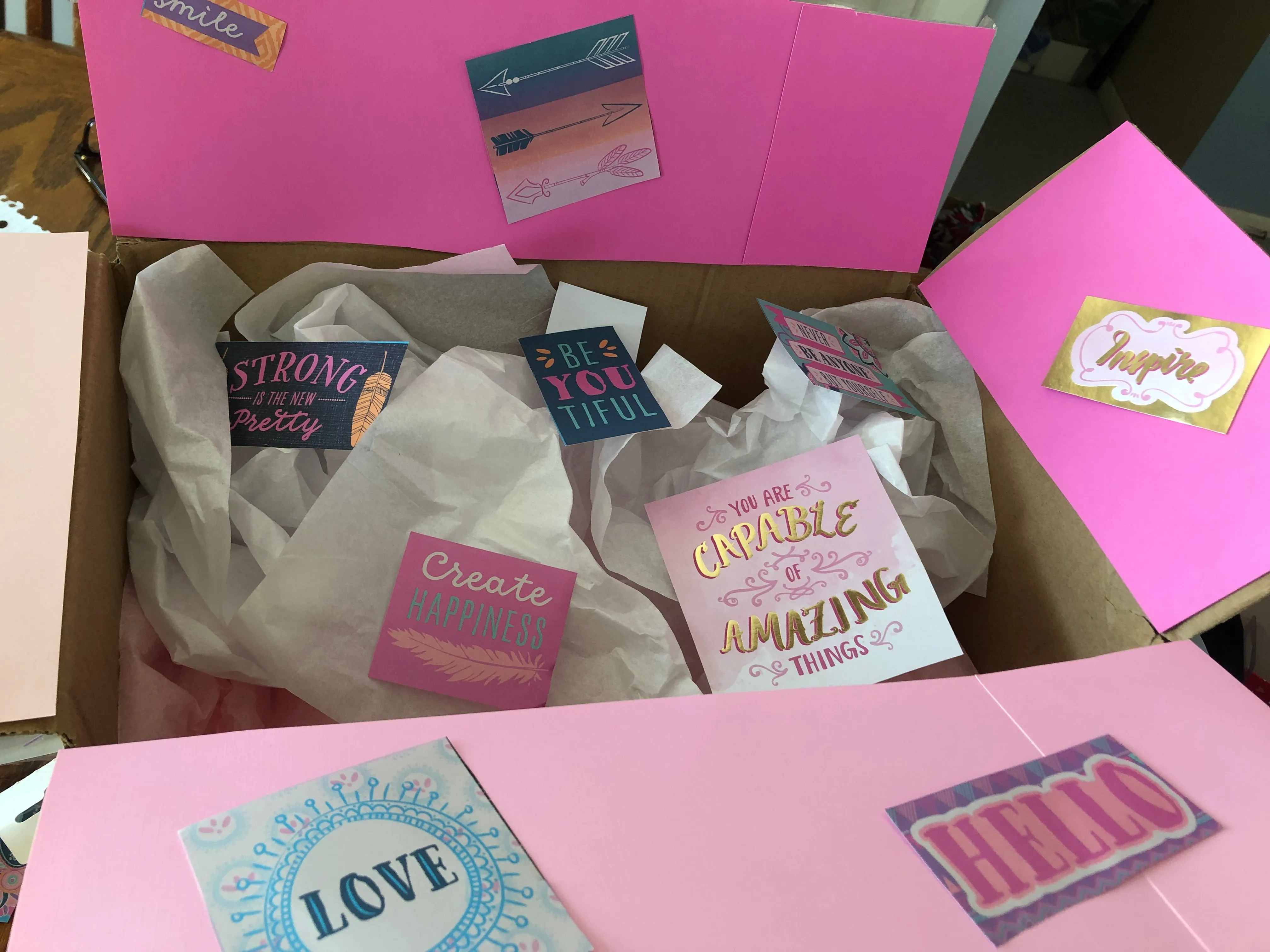 Care Package Printables