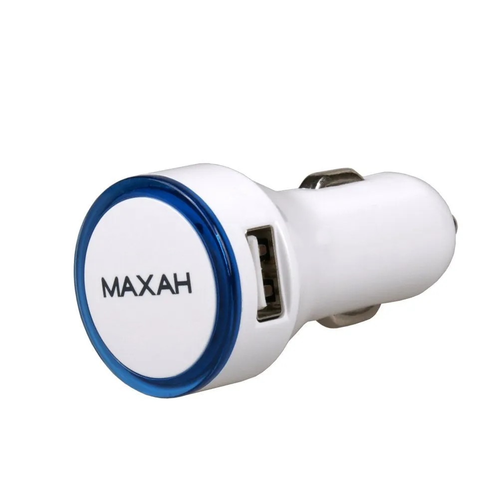 Cargador Para el Carro MAXAH  con 2 Puertos USB