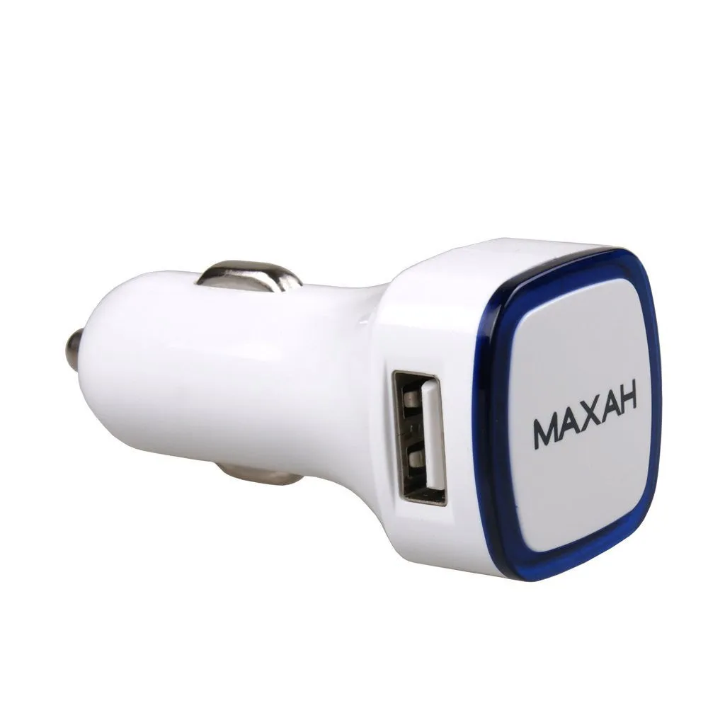 Cargador Para el Carro MAXAH  con 2 Puertos USB