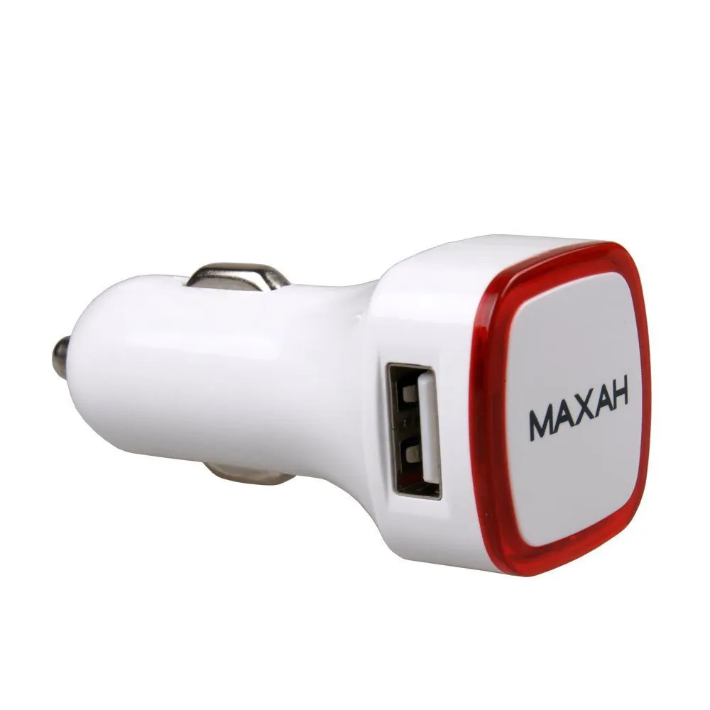 Cargador Para el Carro MAXAH  con 2 Puertos USB