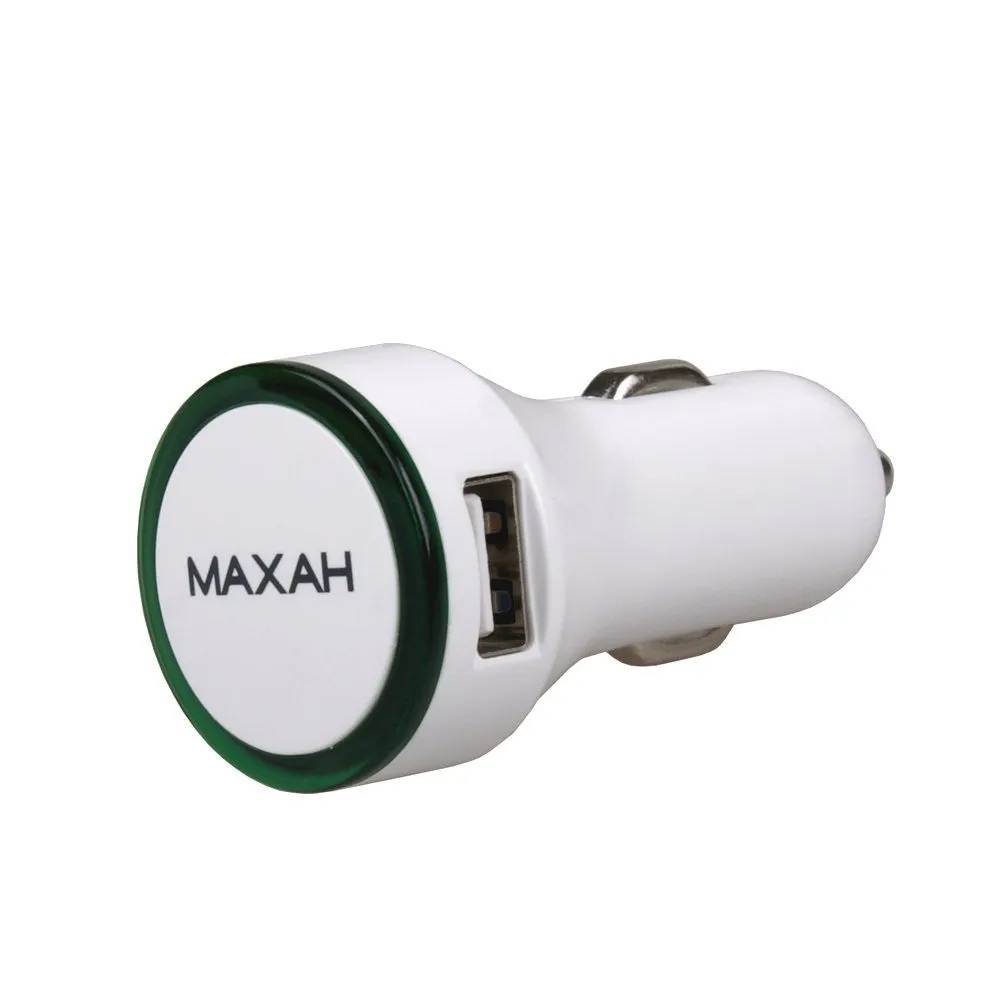 Cargador Para el Carro MAXAH  con 2 Puertos USB