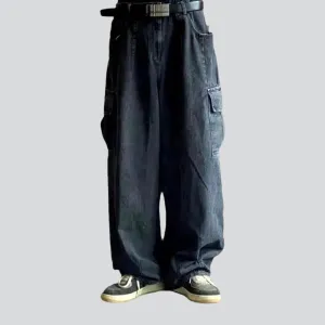 Cargo men's baggy jeans