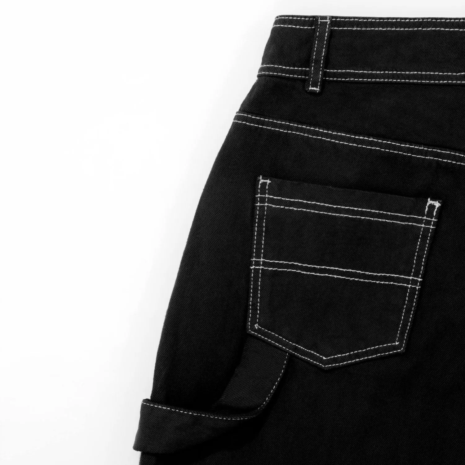 Cargo Multi-Pocket Pants - Black