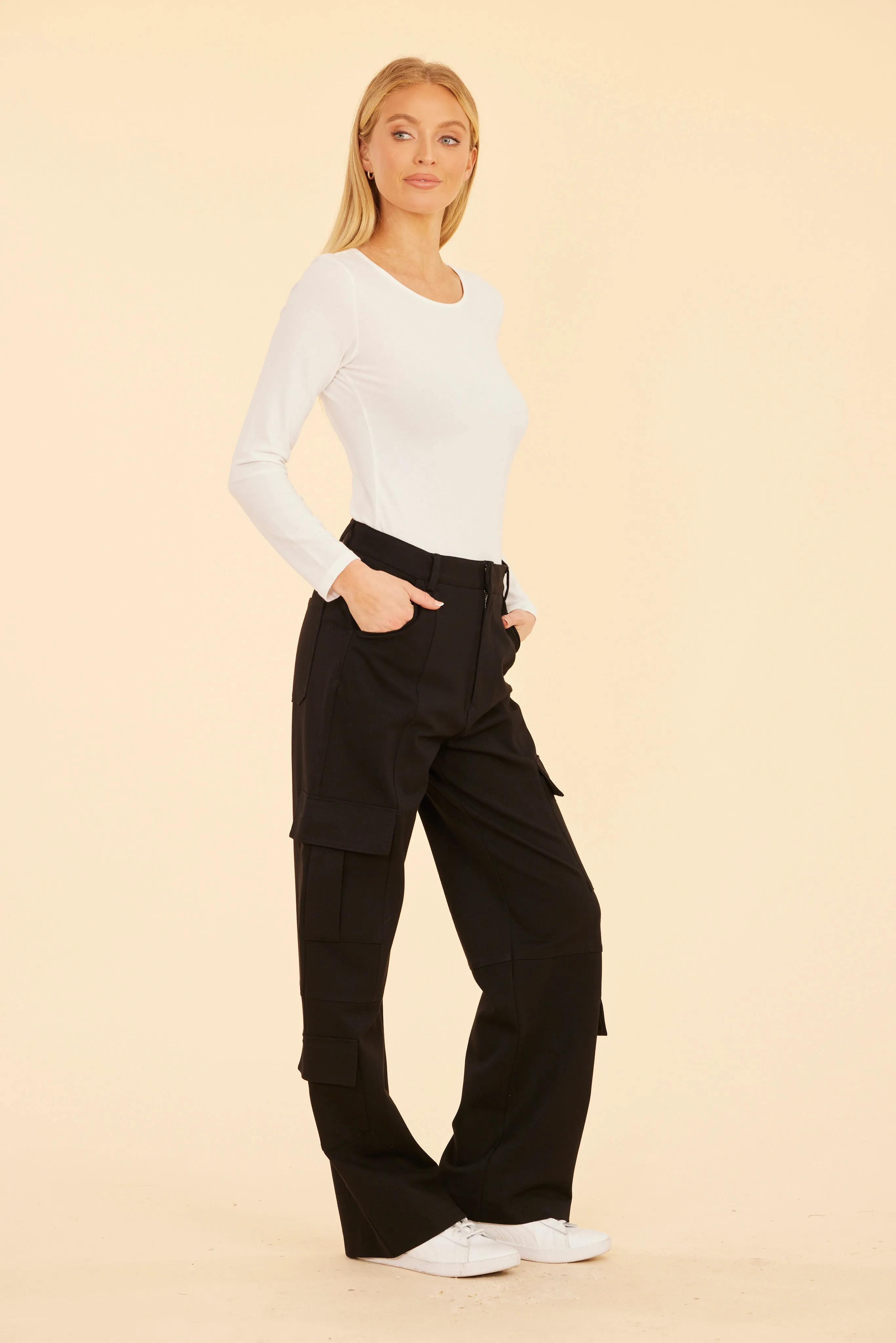 Cargo Ponte Pants