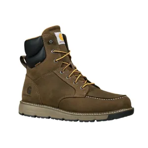 CARHARTT MEN'S MILLBROOK 6" WATERPROOF NANO TOE WEDGE WORK BOOT - FM6423