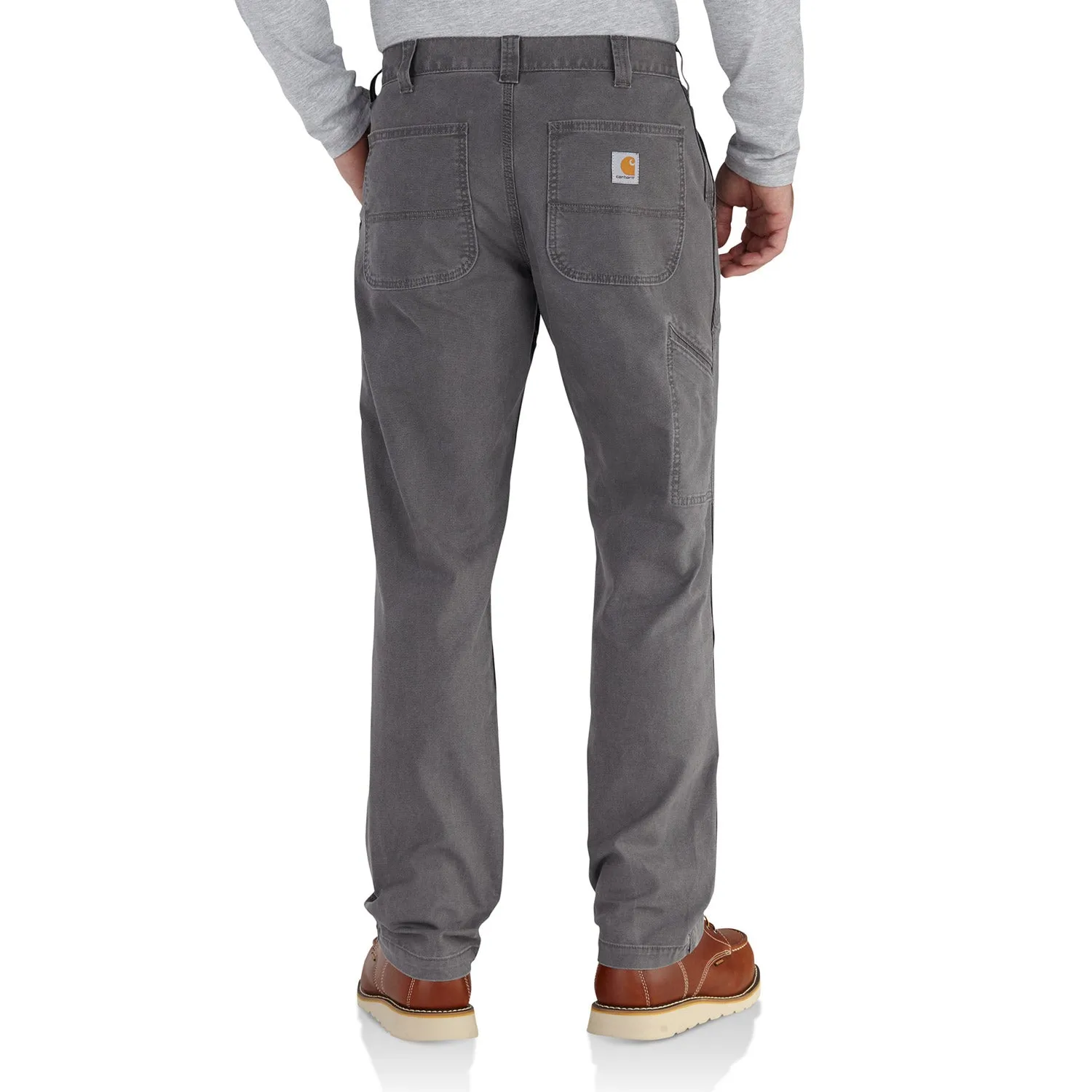 Carhartt Men's Rugged Flex® Rigby Dungaree_Gravel