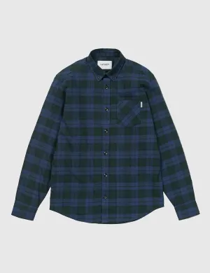 Carhartt Norton Check Shirt - Blue