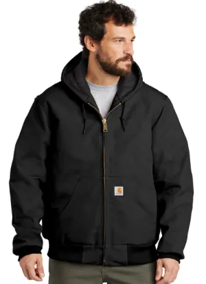 Carhartt ® Quilted-Flannel-Lined Duck Active Jac