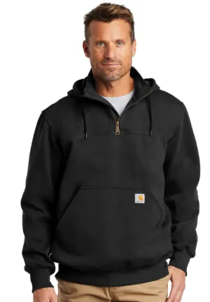 Carhartt ® Rain Defender ® Paxton Heavyweight Hooded Zip Mock Sweatshirt