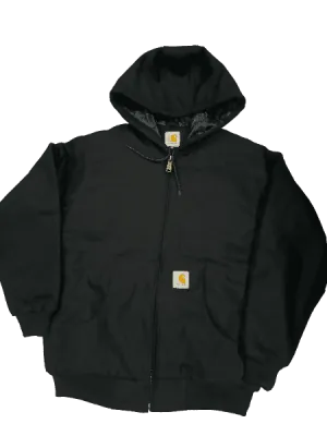 Carhartt Rework style  Black hooded jackets