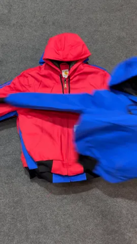 Carhartt Rework Style Red/Blue hooded jackets MOQ-25