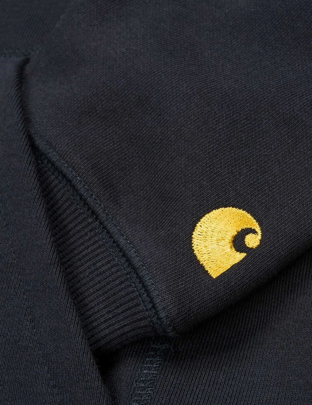 Carhartt-WIP Chase Hooded Sweatshirt - Dark Navy Blue