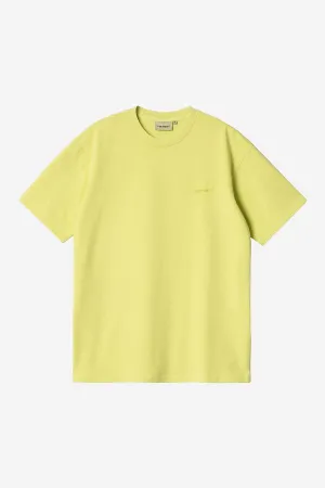 Carhartt Wip Duster Script T-shirt Verde Uomo