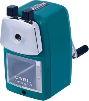 Carl Pencil Sharpener Angel Green