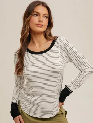 Carla Ribbed Top