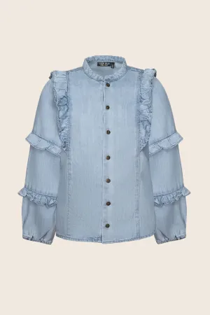 Carlijn Blouse Denim