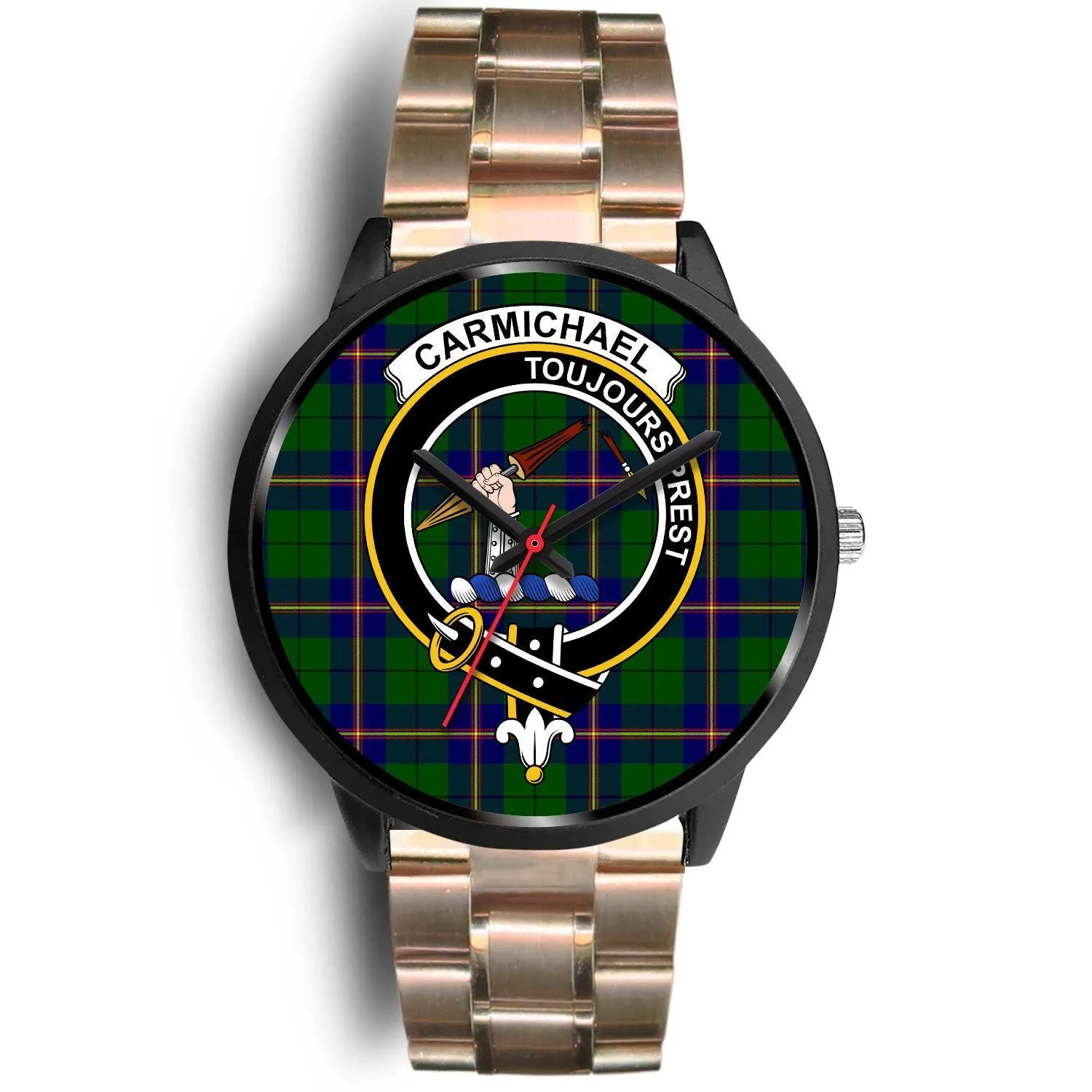 Carmichael Modern Clan Badge Tartan Black Watch