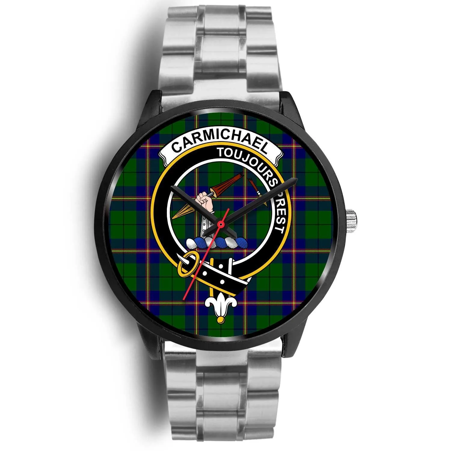 Carmichael Modern Clan Badge Tartan Black Watch