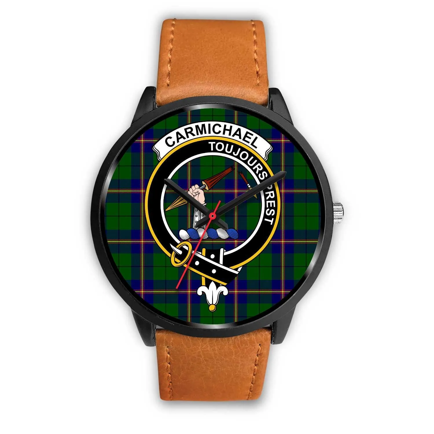 Carmichael Modern Clan Badge Tartan Black Watch