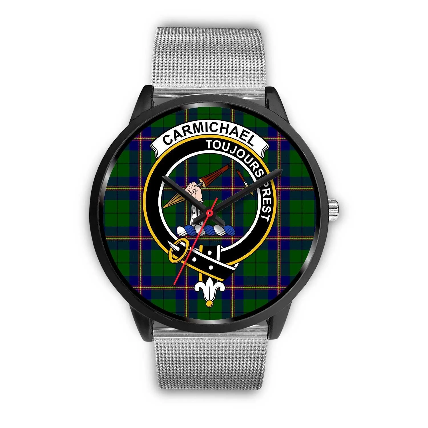 Carmichael Modern Clan Badge Tartan Black Watch