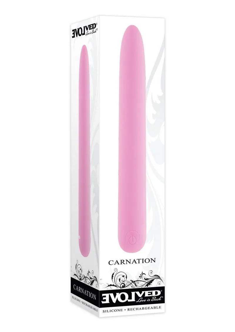 Carnation Rechargeable Silicone Vibrator