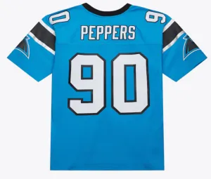 Carolina Panthers Julius Peppers 2003 Alternate Replica Jersey - Blue