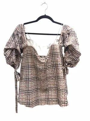 Caroline Constas Tan Size S Shirt