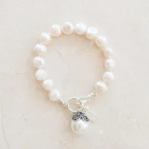 Caroline Pearl Bracelet | Elegant Pearl Bracelet | By Pearly Girls