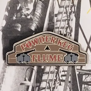 Carowinds Powder Keg Flume Pin