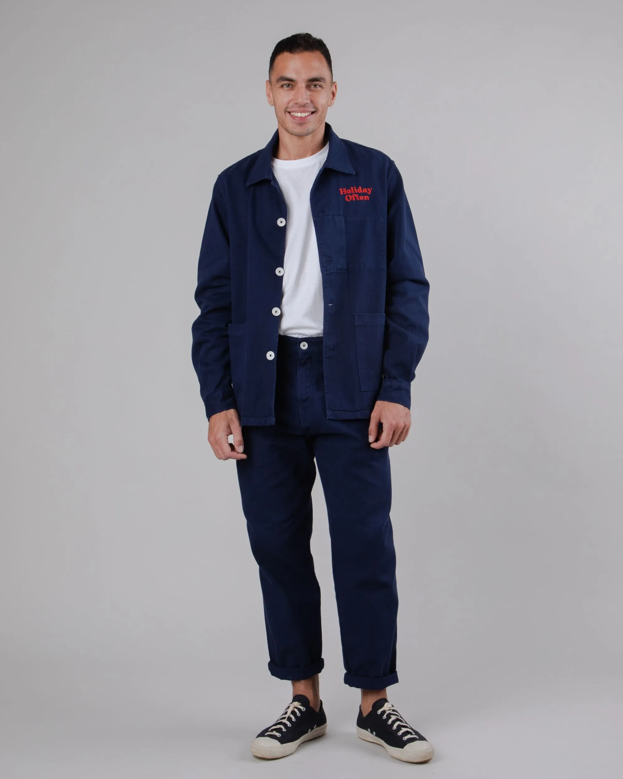 Carpenter Twill Pants Navy