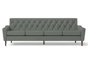 Carpi 4 Seater Sofa Lush Leather