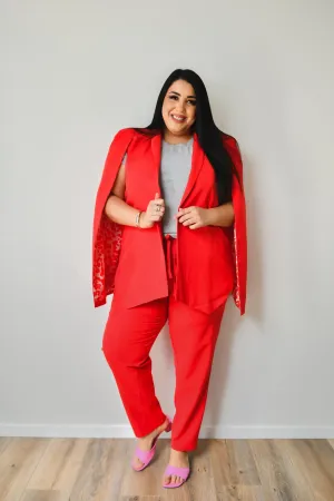 Carrie pants - Red