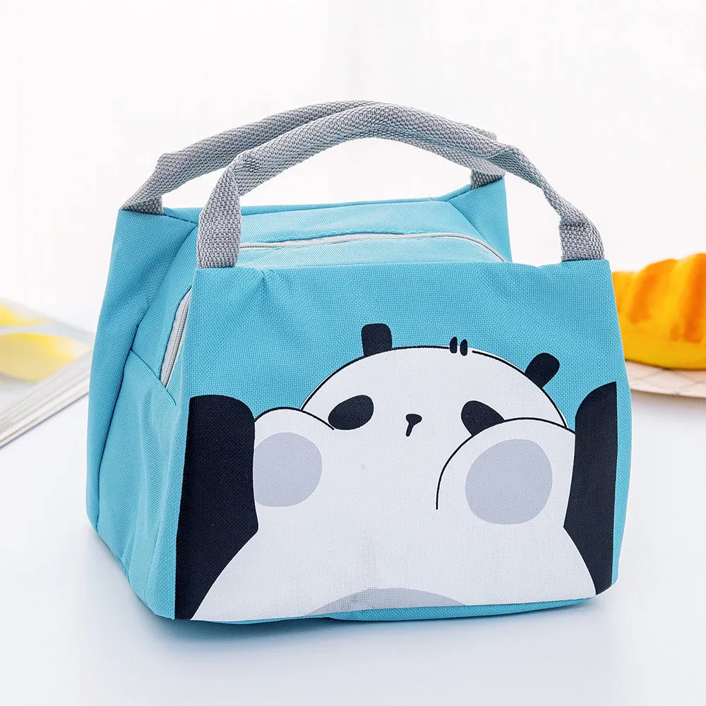 Cartoon Cute Student Insulation Bag Lunch Bag Small Lunch Box Bag