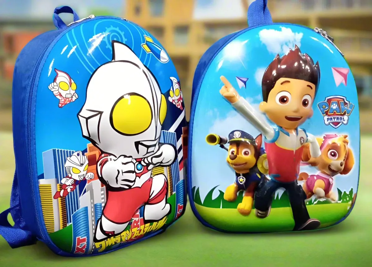 Cartoon Theme School Bag