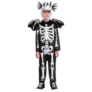 Cartoonish Skeleton T-rex Costume Set for Role Play Cosplay- Child