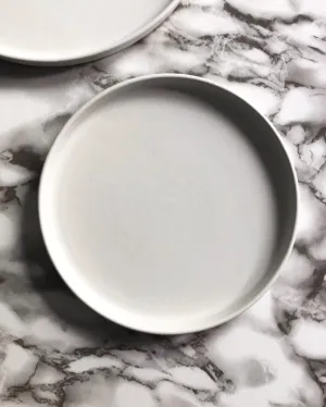 Casa Cubista White Matte Tableware - Plates and Bowls