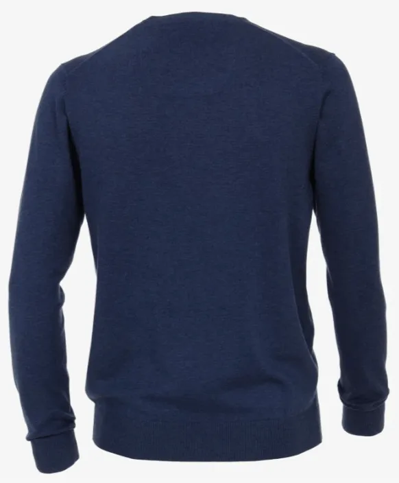 Casa Moda V-Neck Cotton Jumper