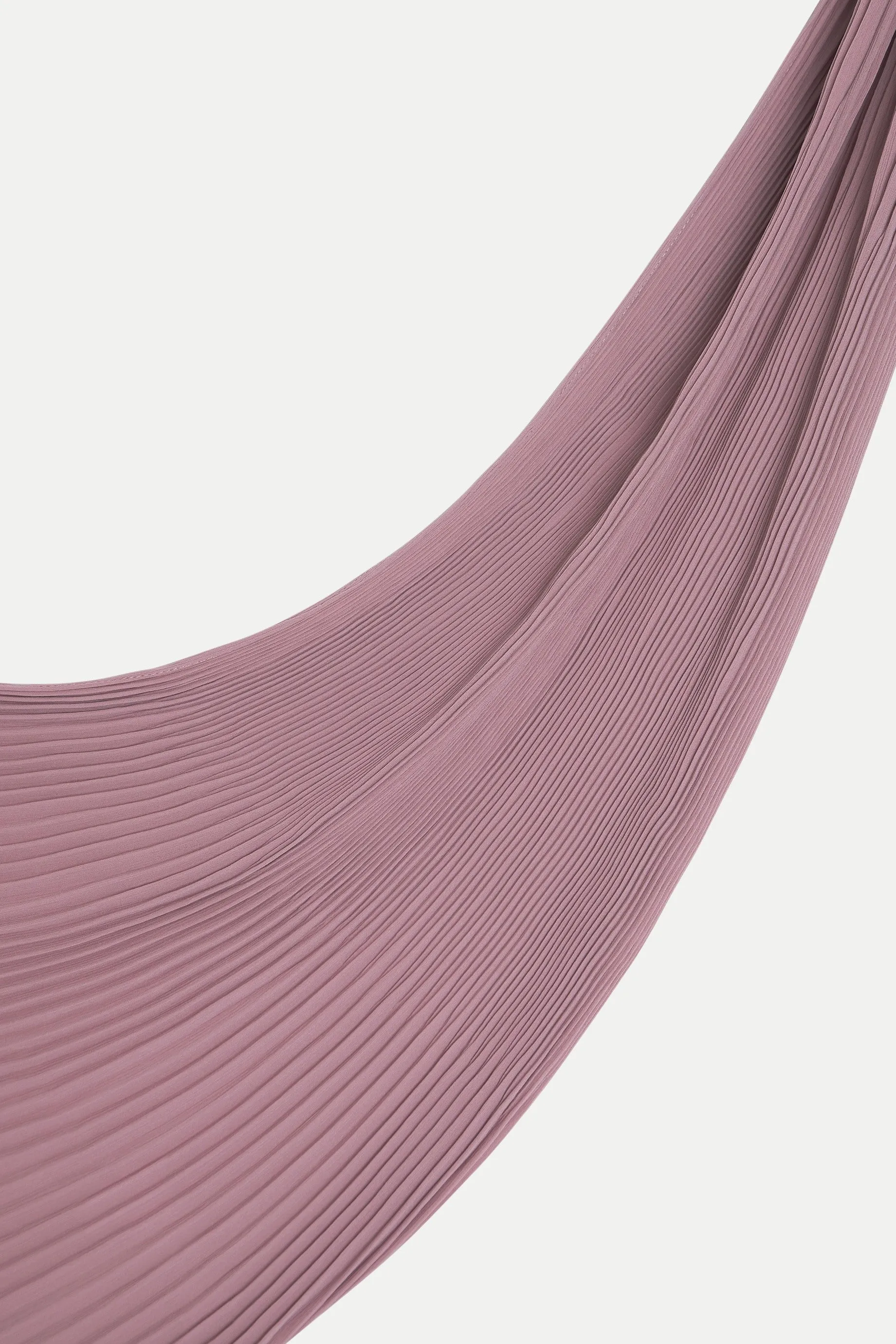 Cascade Pleat Hijab - Orchid