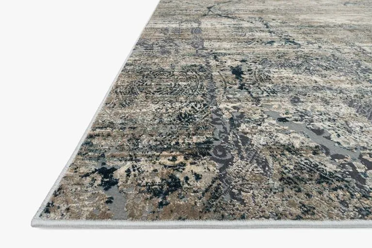 Cascade Taupe Blue Rug