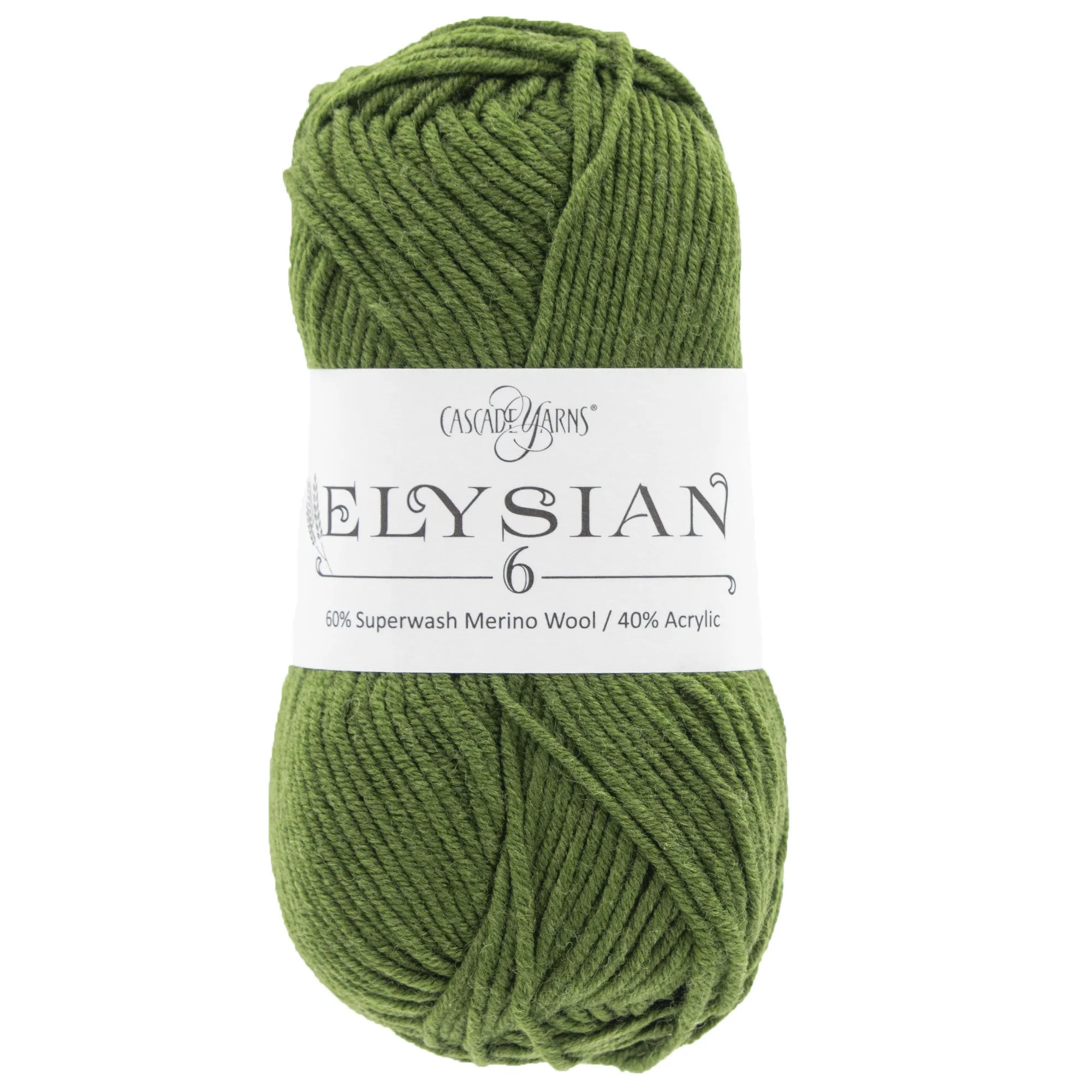 Cascade Yarns Elysian 6 Yarn - 58 Cedar Green