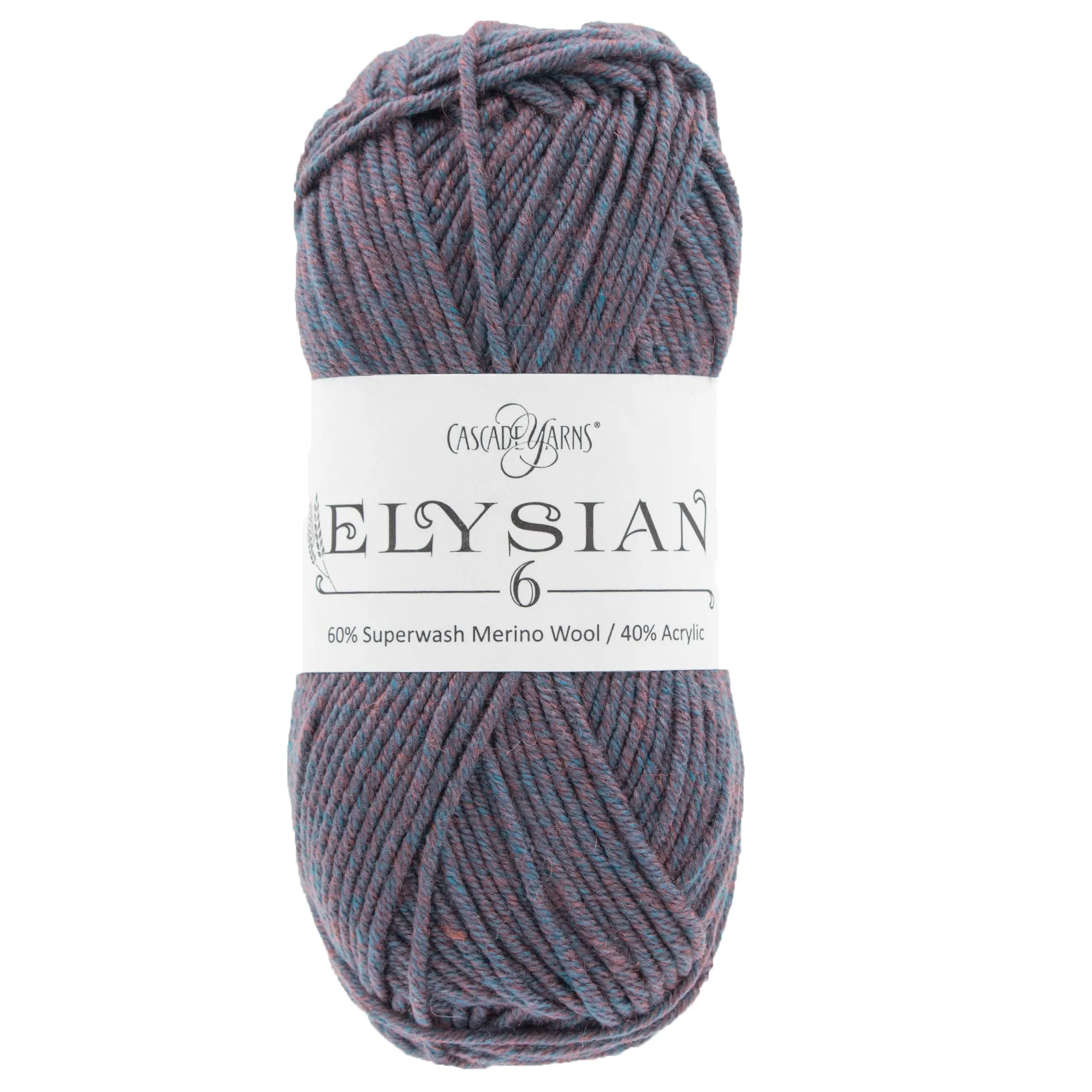 Cascade Yarns Elysian 6 Yarn - 77 Ink Heather