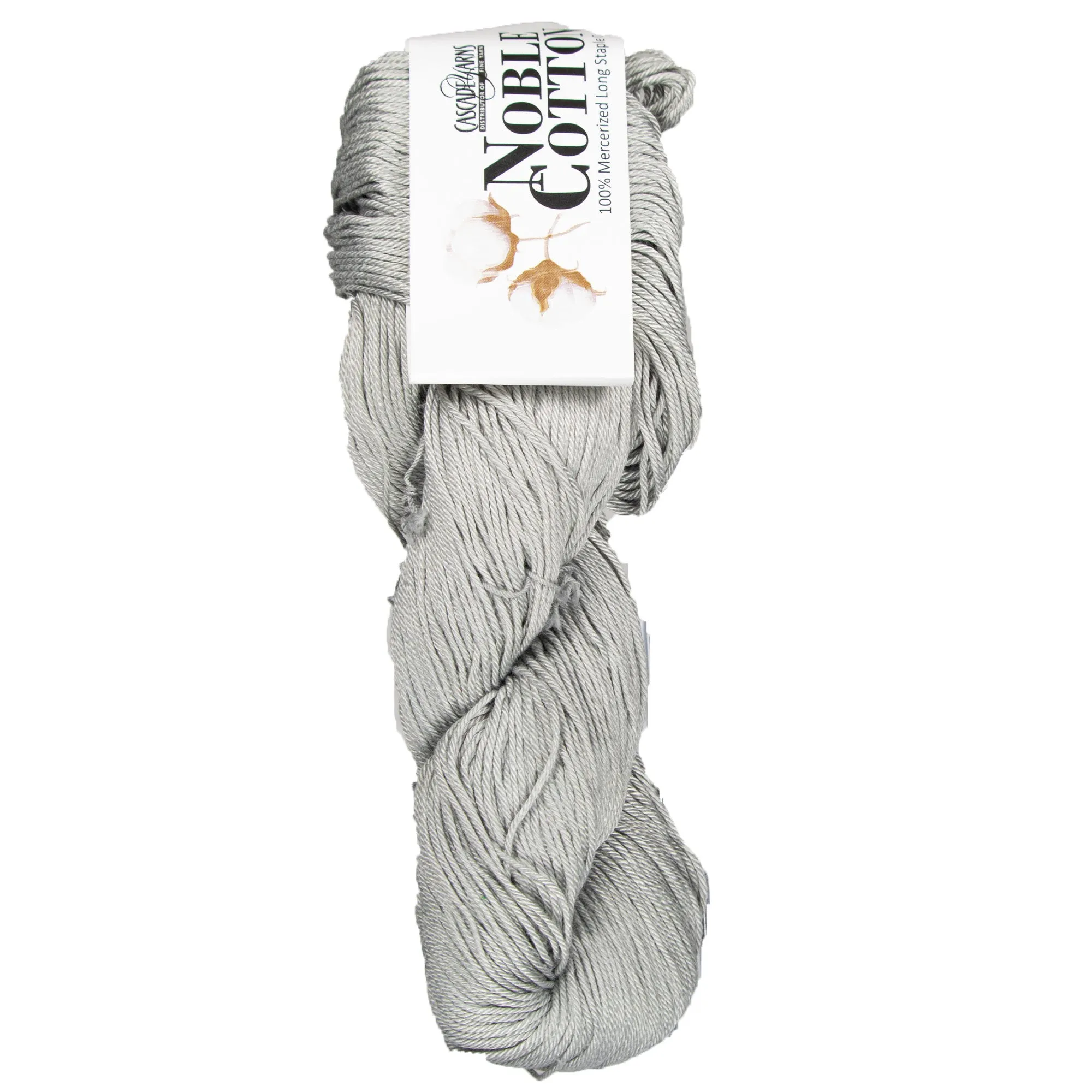 Cascade Yarns Noble Cotton Yarn - 36 Silver