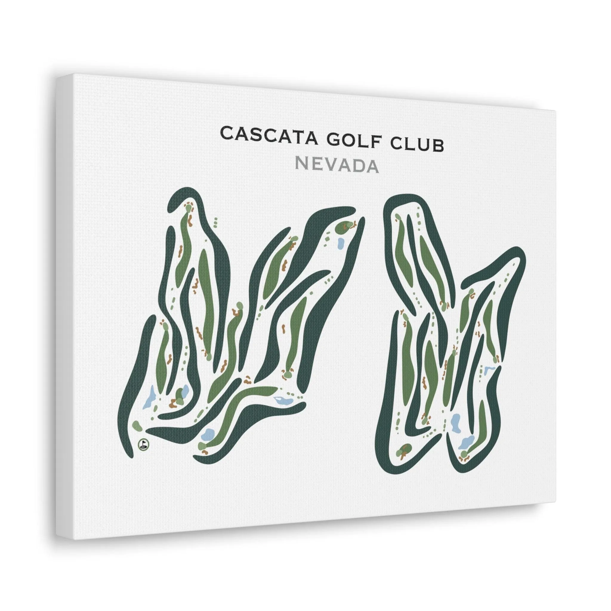 Cascata Golf Club, Nevada - Printed Golf Courses