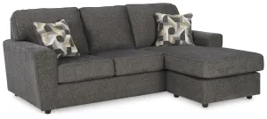 Cascilla Slate Sofa Chaise