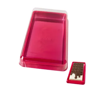 Case for Chocolate Tablet Bar "Red" (10 count) BWB