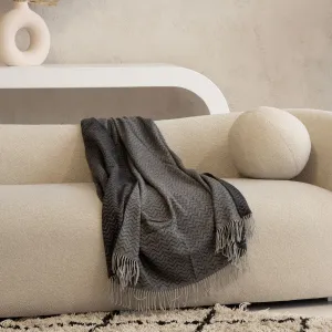 Cashmere & Merino Wool Throw Blanket Verona