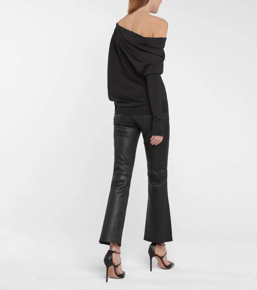 Cashmere and silk sweater TOM FORD, black