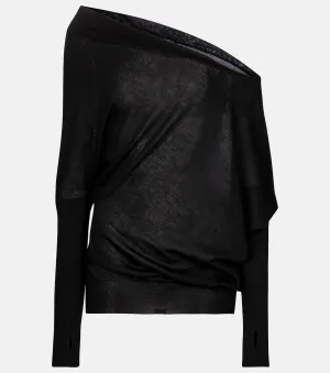 Cashmere and silk sweater TOM FORD, black