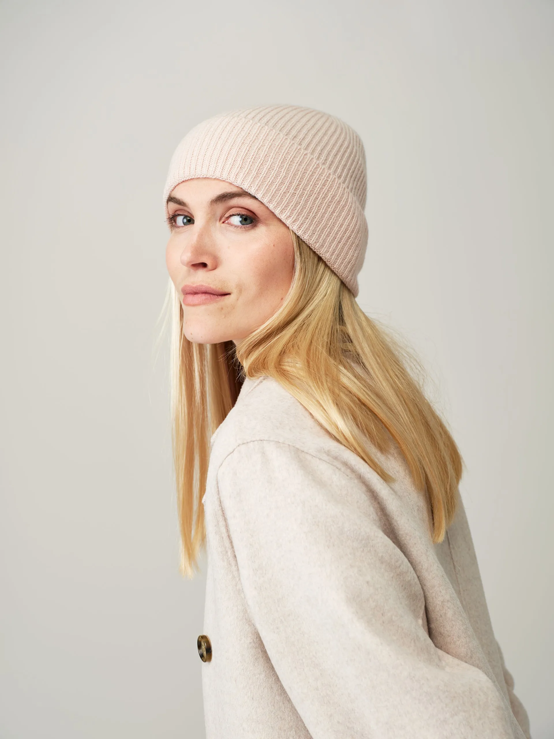 Cashmere Beanie Hat